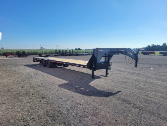 New 2025 Load Trail 102"x32' Gooseneck Low-Pro Deckover Trailer