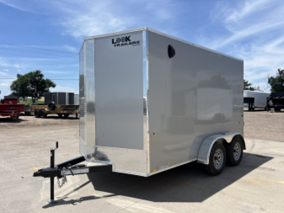 New 2025 Look Trailers 7' X 12 DLX Srewless Cargo 0.80 Composite Sides