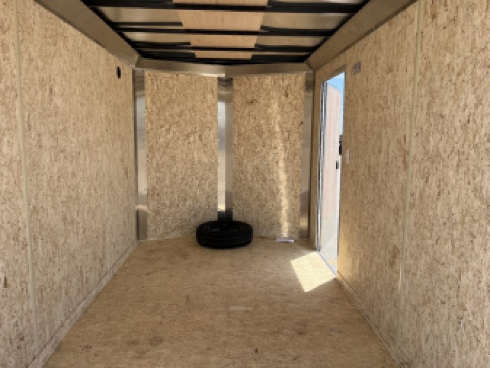 New 2025 Look Trailers 7' X 12 DLX Srewless Cargo 0.80 Composite Sides