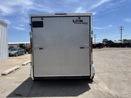 New 2025 Look Trailers 7' X 12 DLX Srewless Cargo 0.80 Composite Sides