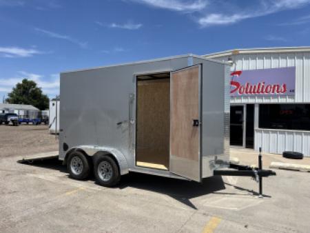 New 2025 Look Trailers 7' X 12 DLX Srewless Cargo 0.80 Composite Sides