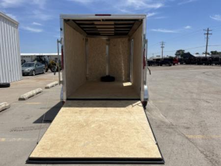 New 2025 Look Trailers 7' X 12 DLX Srewless Cargo 0.80 Composite Sides