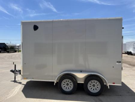 New 2025 Look Trailers 7' X 12 DLX Srewless Cargo 0.80 Composite Sides