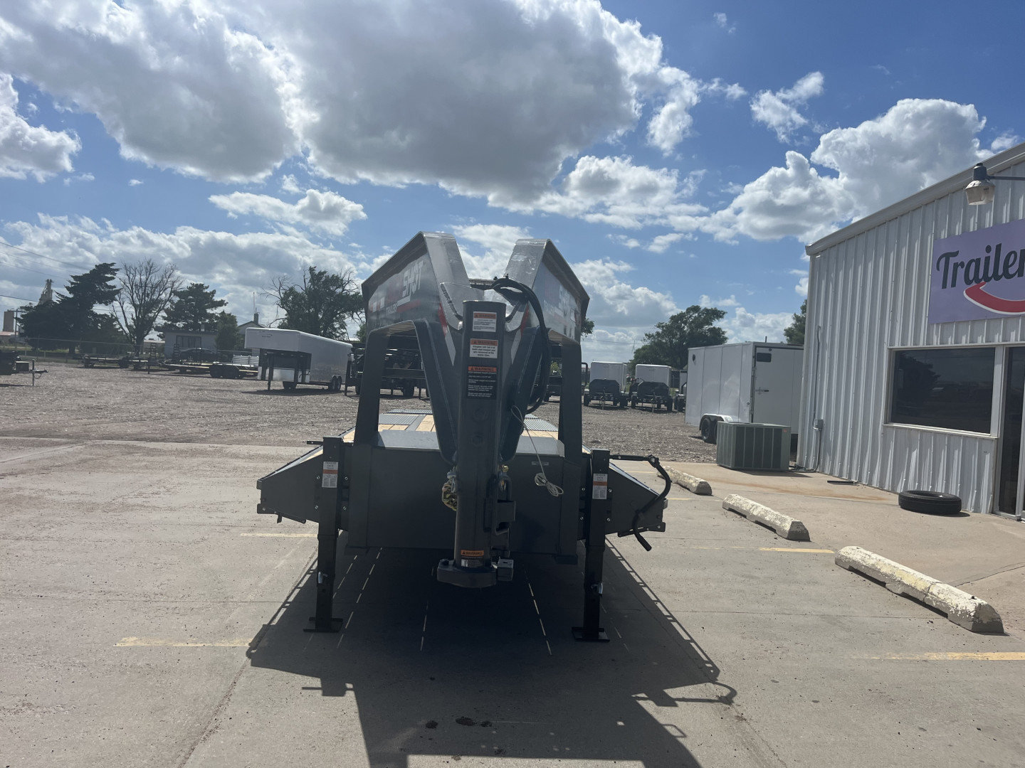 New 2025 Buckshot MFG Bolt 28R Flatbed Trailer