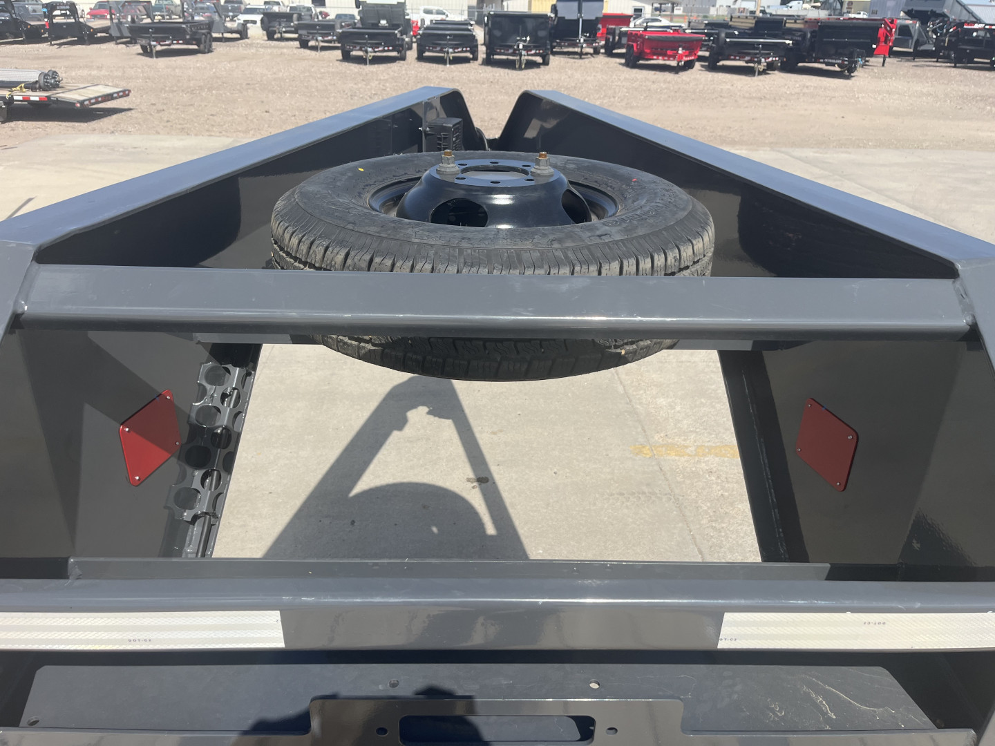 New 2025 Buckshot MFG Bolt 28R Flatbed Trailer
