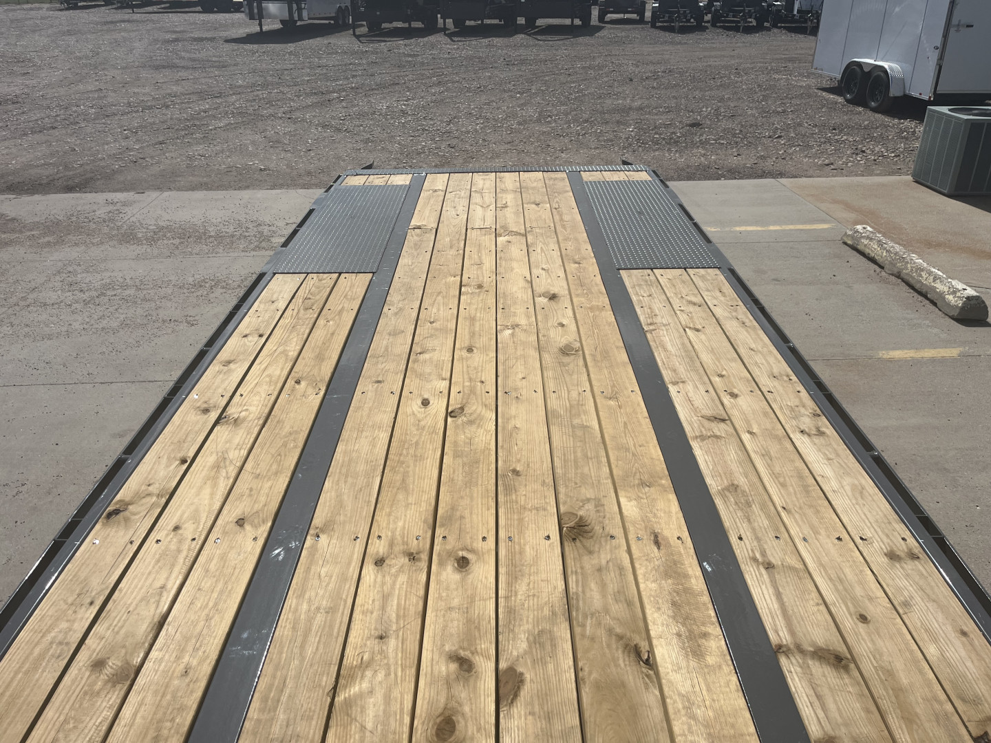 New 2025 Buckshot MFG Bolt 28R Flatbed Trailer