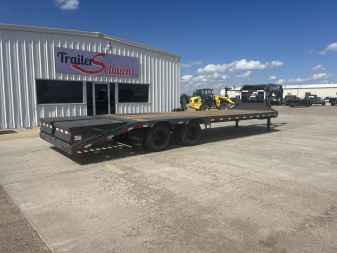 New 2025 Buckshot MFG Bolt 28R Flatbed Trailer