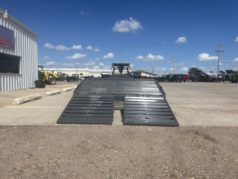 New 2025 Buckshot MFG Bolt 28R Flatbed Trailer