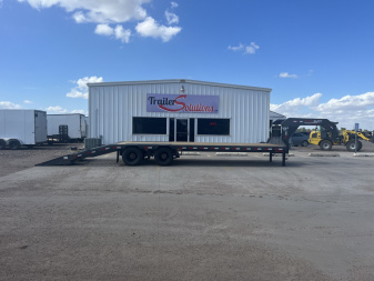 New 2025 Buckshot MFG Bolt 28R Flatbed Trailer