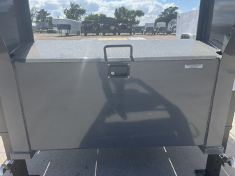 New 2025 Buckshot MFG Bolt 28R Flatbed Trailer