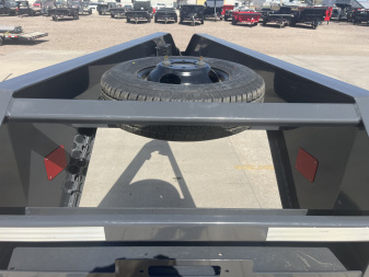 New 2025 Buckshot MFG Bolt 28R Flatbed Trailer