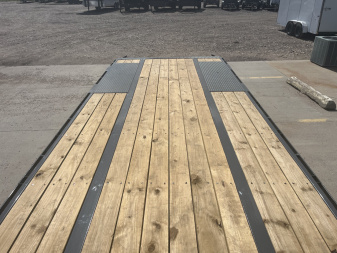 New 2025 Buckshot MFG Bolt 28R Flatbed Trailer