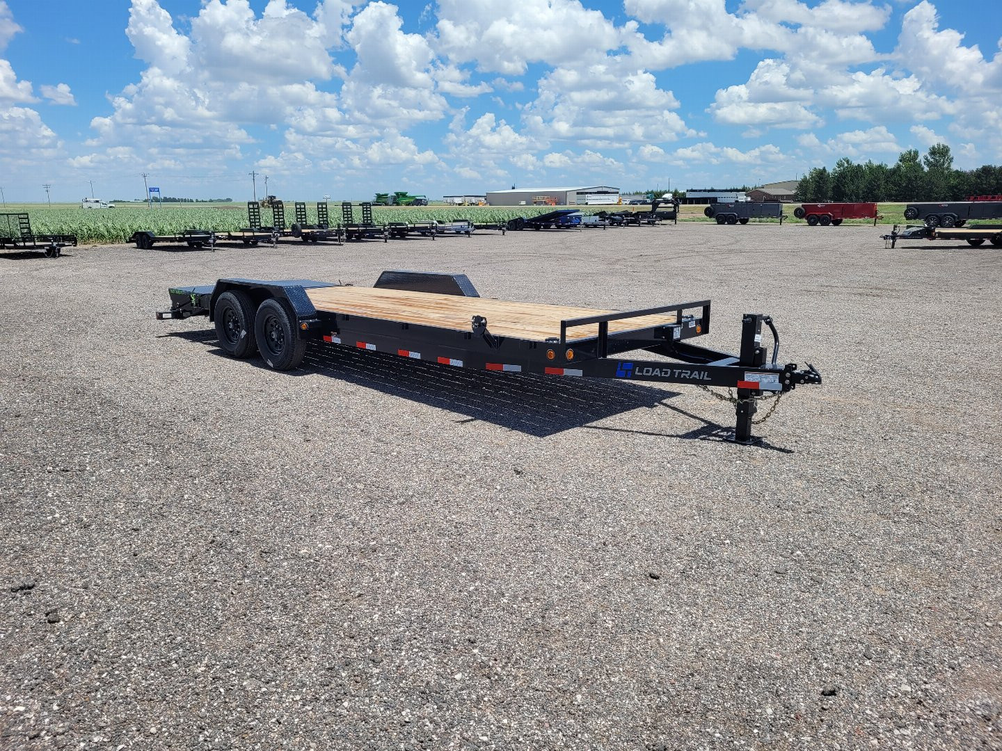 New 2025 Load Trail 83"x22' BP Carhauler Trailer W/Max Ramps