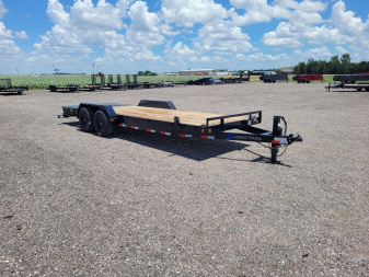 New 2025 Load Trail 83"x22' BP Carhauler Trailer W/Max Ramps