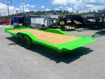 New 2025 MAXX-D T8B 16K 24' HY JACK 12" O/C TORSION D/O F Equipment Trailer