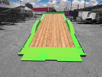 New 2025 MAXX-D T8B 16K 24' HY JACK 12" O/C TORSION D/O F Equipment Trailer