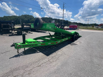 New 2025 MAXX-D T8B 16K 24' HY JACK 12" O/C TORSION D/O F Equipment Trailer