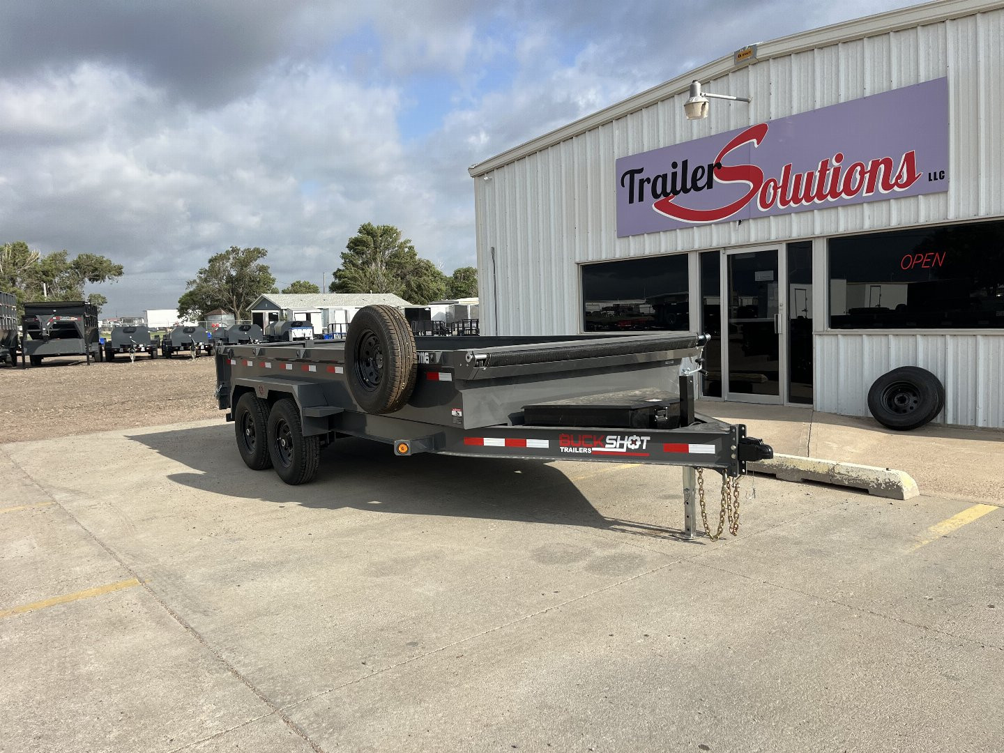 New 2025 BUCKSHOT MFG BD116 Dump Trailer