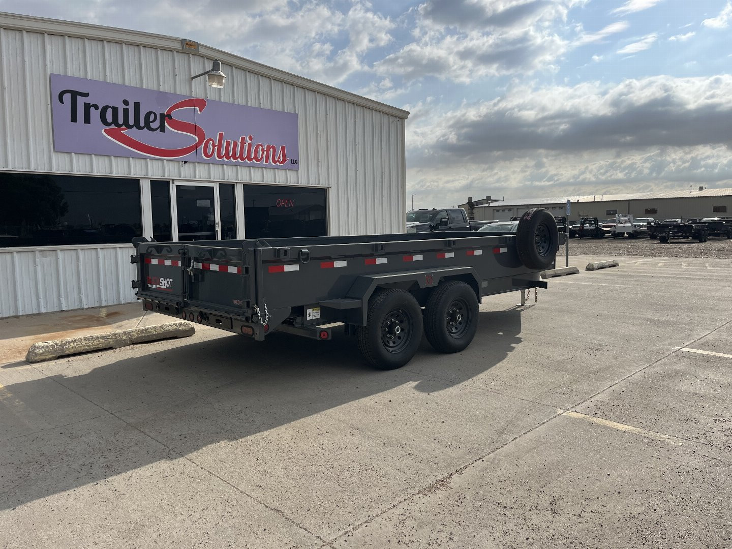 New 2025 BUCKSHOT MFG BD116 Dump Trailer