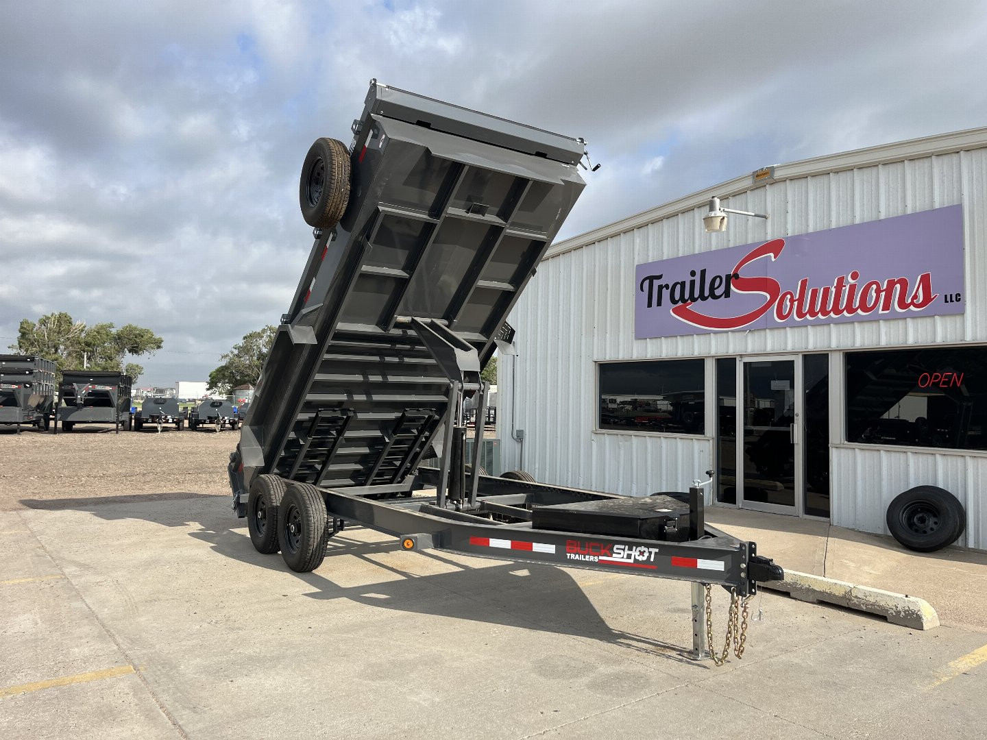 New 2025 BUCKSHOT MFG BD116 Dump Trailer