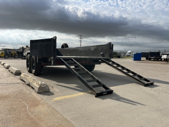 New 2025 BUCKSHOT MFG BD116 Dump Trailer