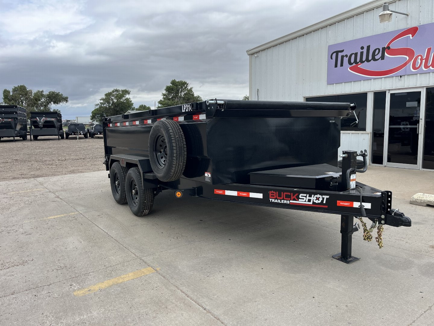 New 2025 Buckshot MFG LP314 Dump Trailer