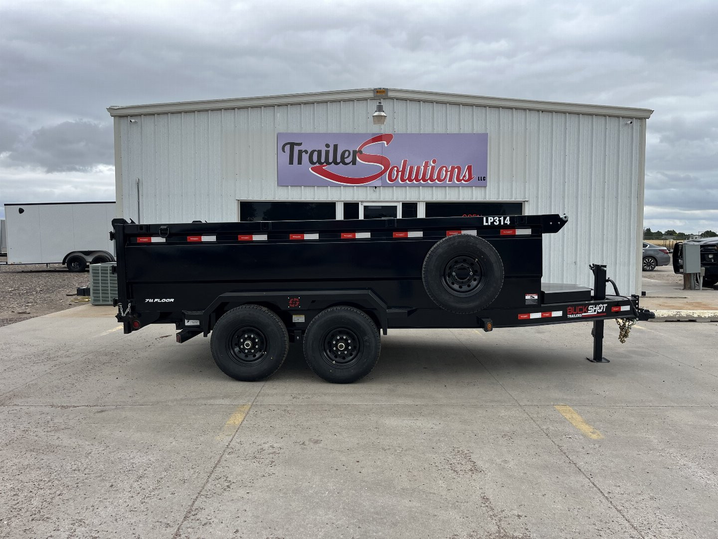 New 2025 Buckshot MFG LP314 Dump Trailer
