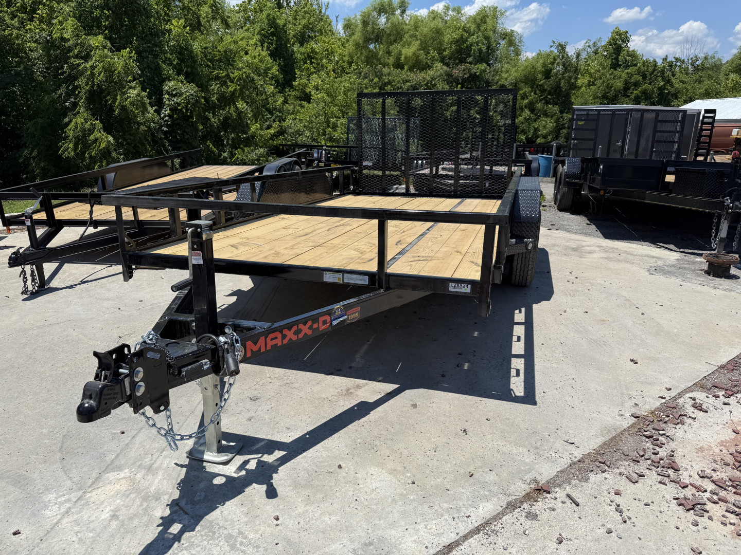 New 2025 MAXX-D U3 7K UTILITY 14' GATE Utility Trailer