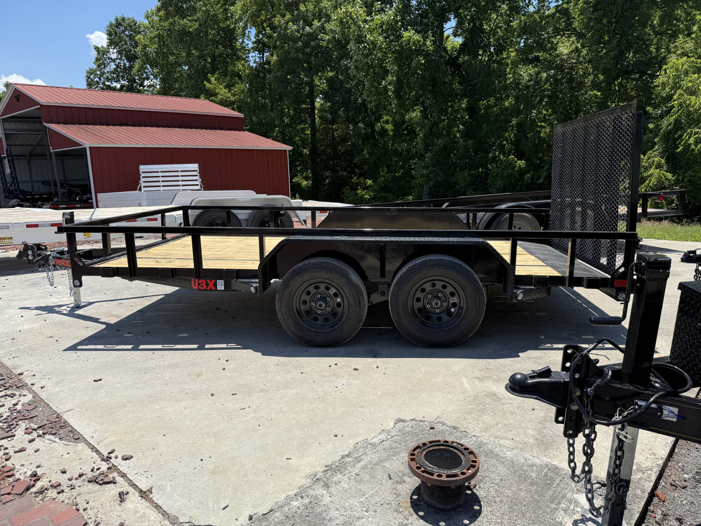 New 2025 MAXX-D U3 7K UTILITY 14' GATE Utility Trailer