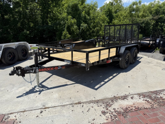 New 2025 MAXX-D U3 7K UTILITY 14' GATE Utility Trailer