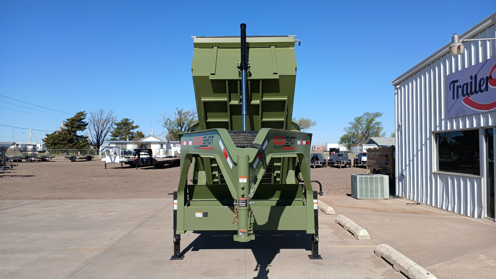 New 2025 BUCKSHOT MFG TGLP414 Dump Trailer