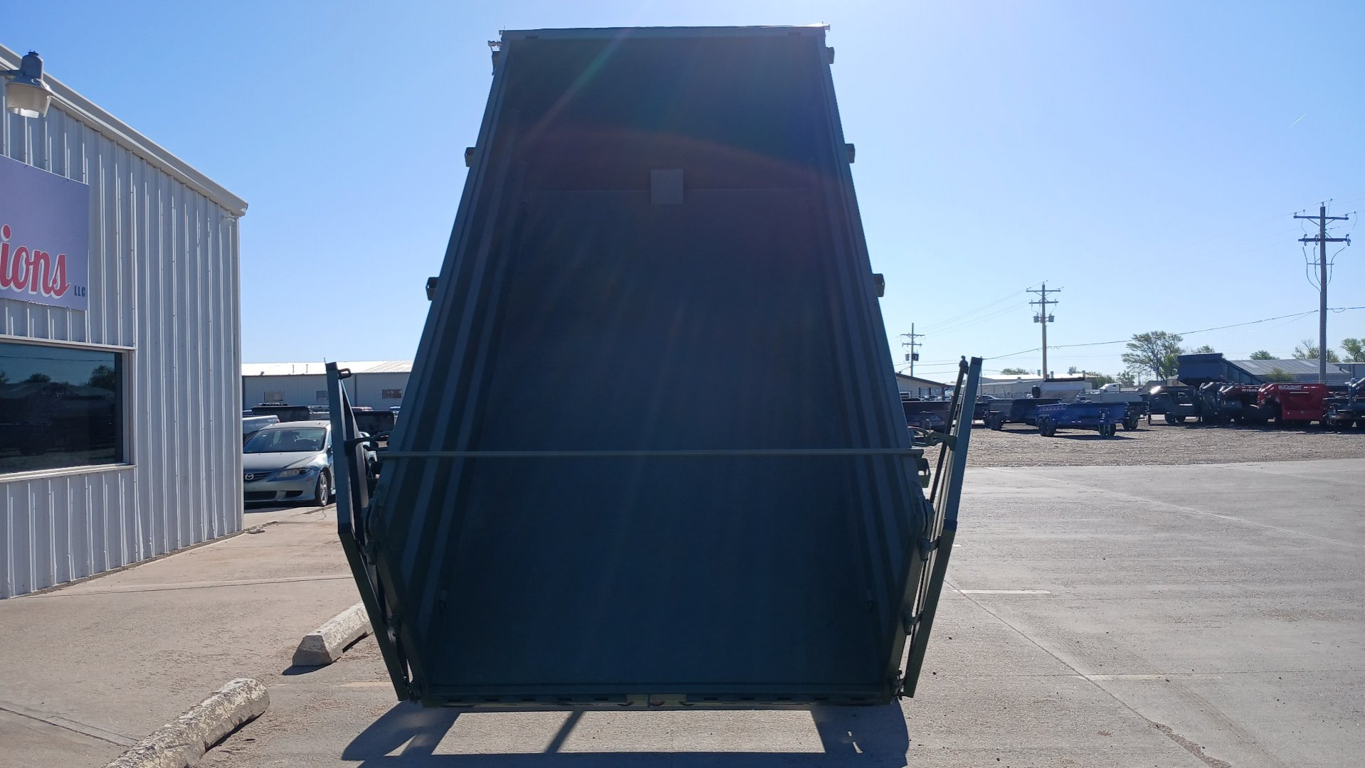New 2025 BUCKSHOT MFG TGLP414 Dump Trailer