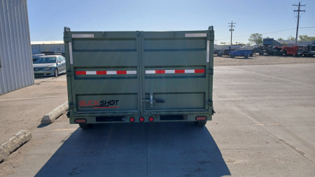 New 2025 BUCKSHOT MFG TGLP414 Dump Trailer