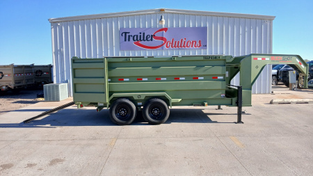 New 2025 BUCKSHOT MFG TGLP414 Dump Trailer