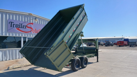 New 2025 BUCKSHOT MFG TGLP414 Dump Trailer