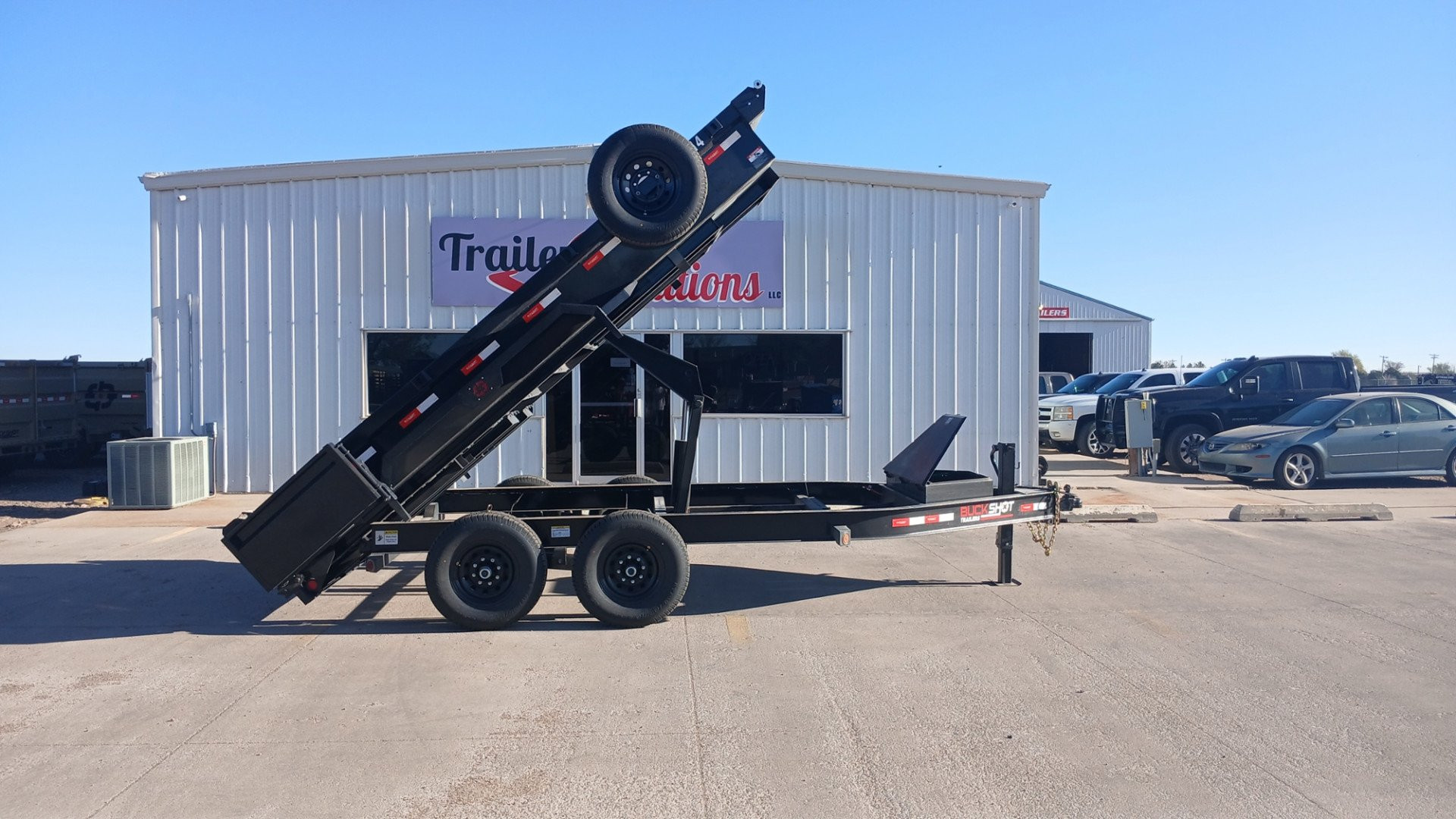New 2025 Buckshot MFG BD114 Dump Trailer