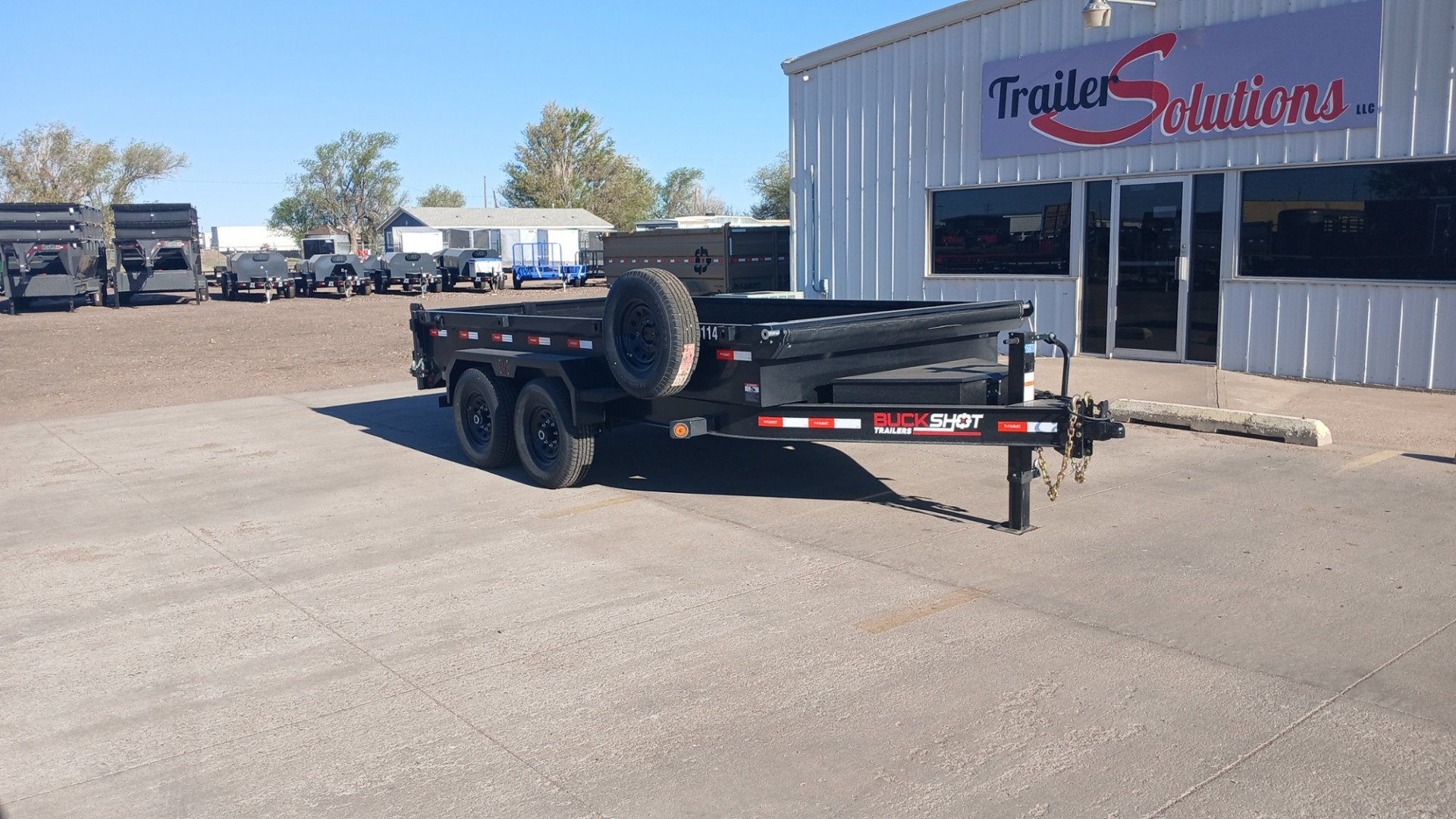 New 2025 Buckshot MFG BD114 Dump Trailer