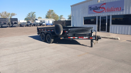 New 2025 Buckshot MFG BD114 Dump Trailer
