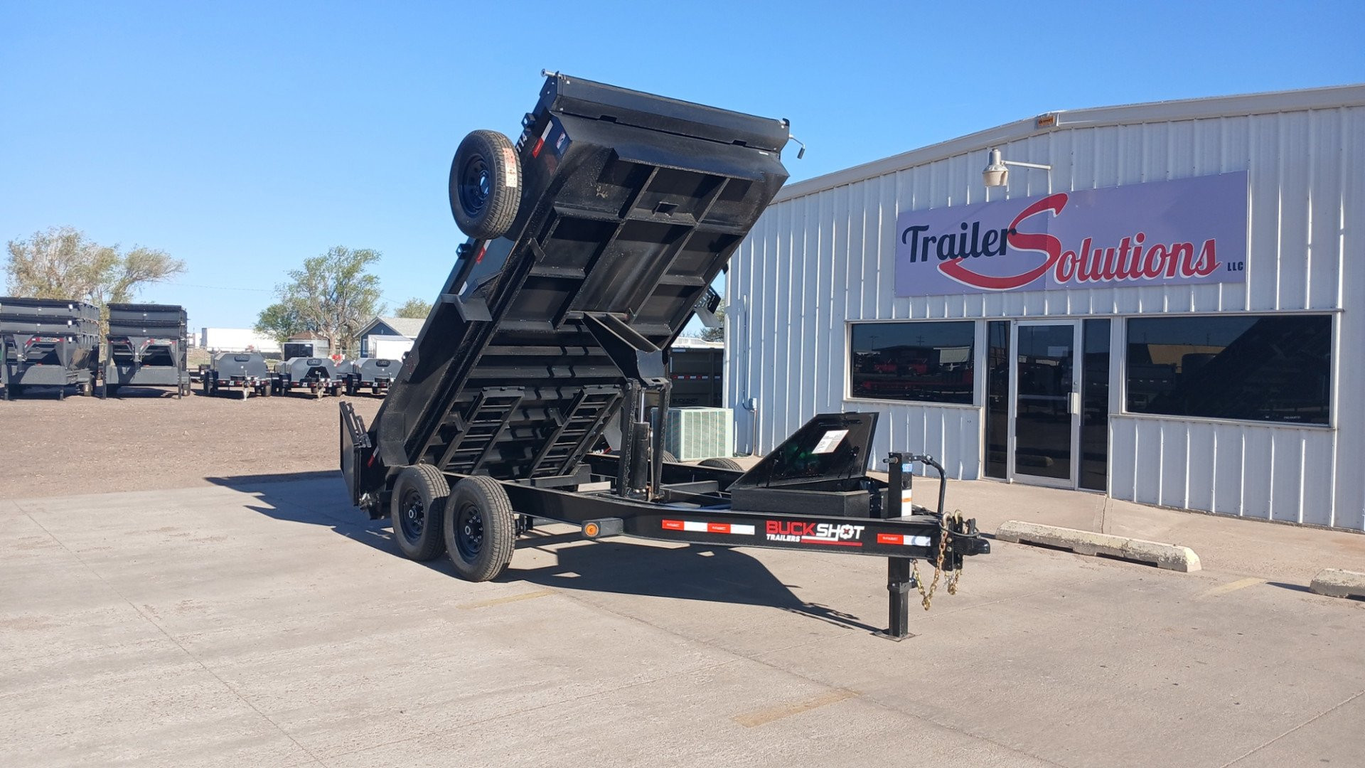 New 2025 Buckshot MFG BD114 Dump Trailer