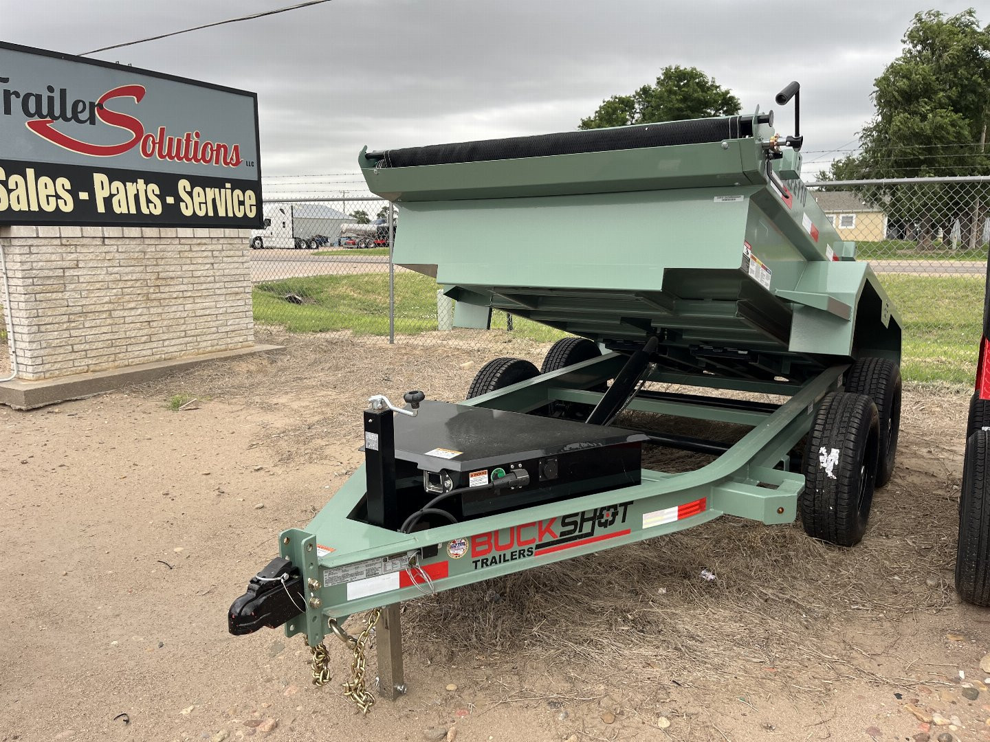 New 2024 BUCKSHOT MFG LPE110 Dump Trailer