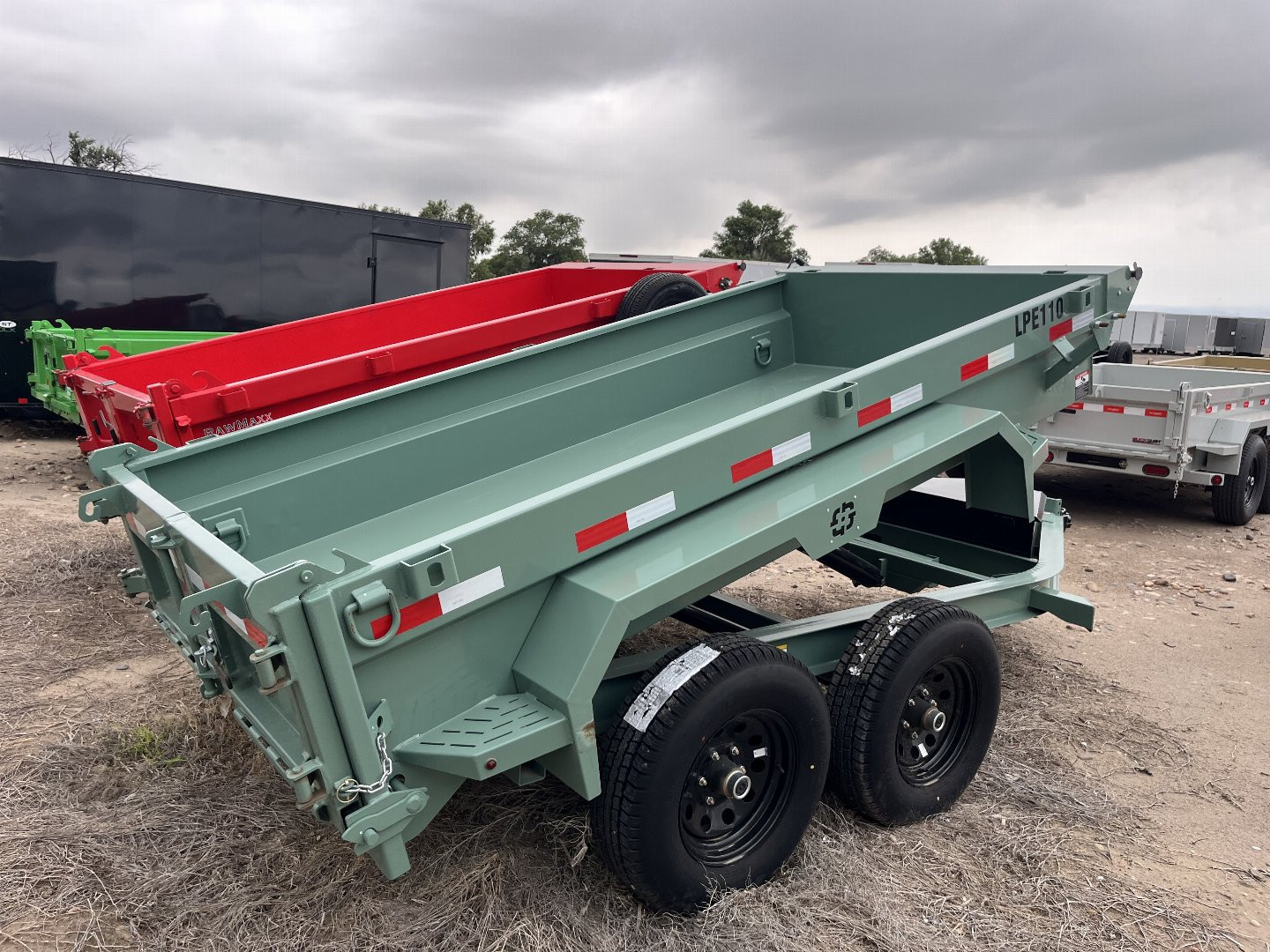 New 2024 BUCKSHOT MFG LPE110 Dump Trailer
