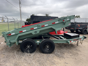 New 2024 BUCKSHOT MFG LPE110 Dump Trailer
