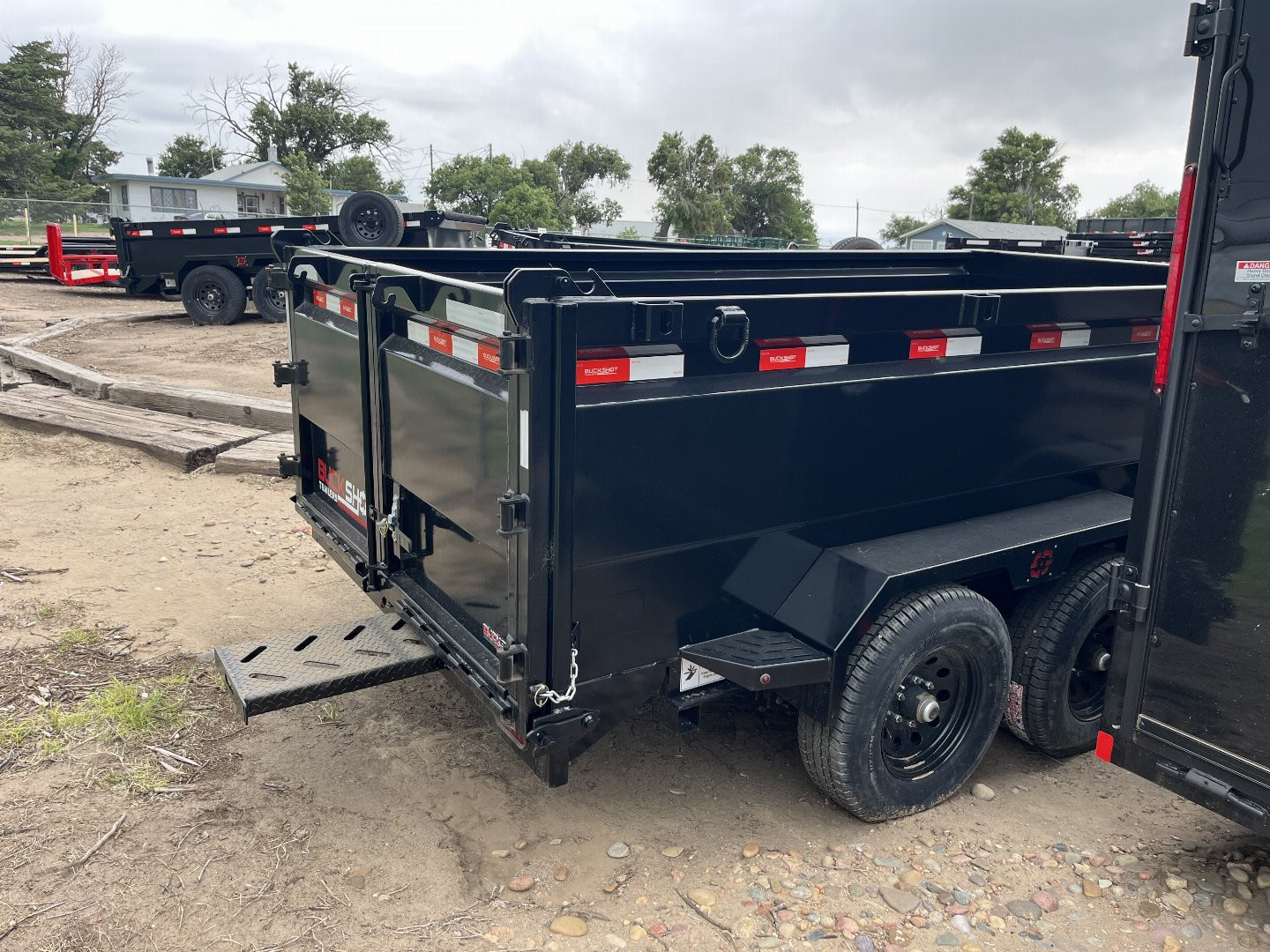 New 2025 Buckshot MFG 2025 6' x 12' DUMP Dump Trailer