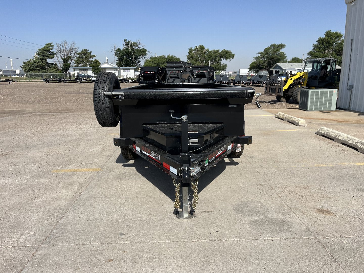 New 2025 Buckshot MFG LPE210 Dump Trailer