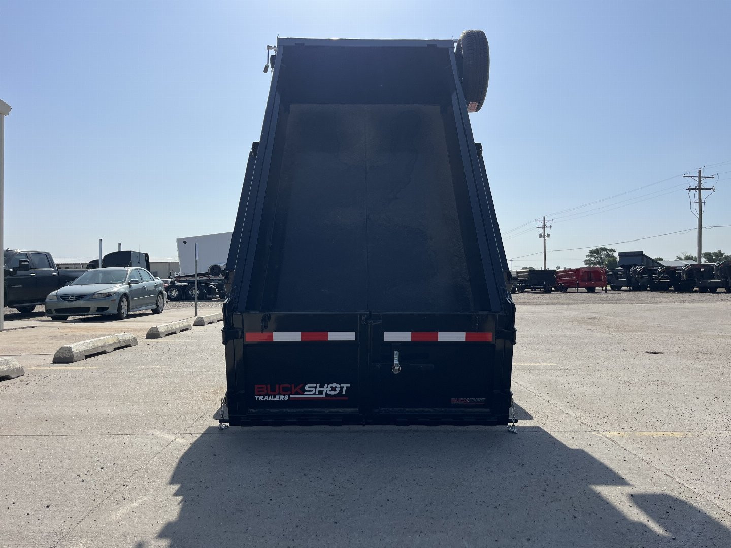 New 2025 Buckshot MFG LPE210 Dump Trailer