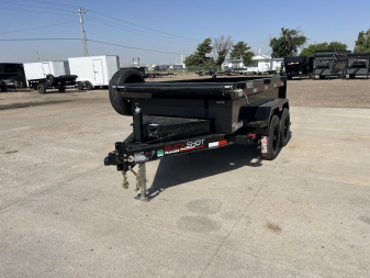 New 2025 Buckshot MFG LPE210 Dump Trailer