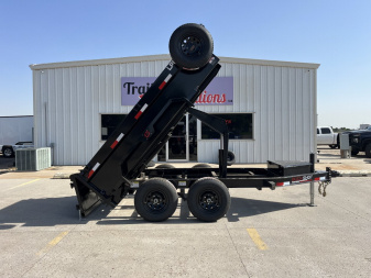 New 2025 Buckshot MFG LPE210 Dump Trailer