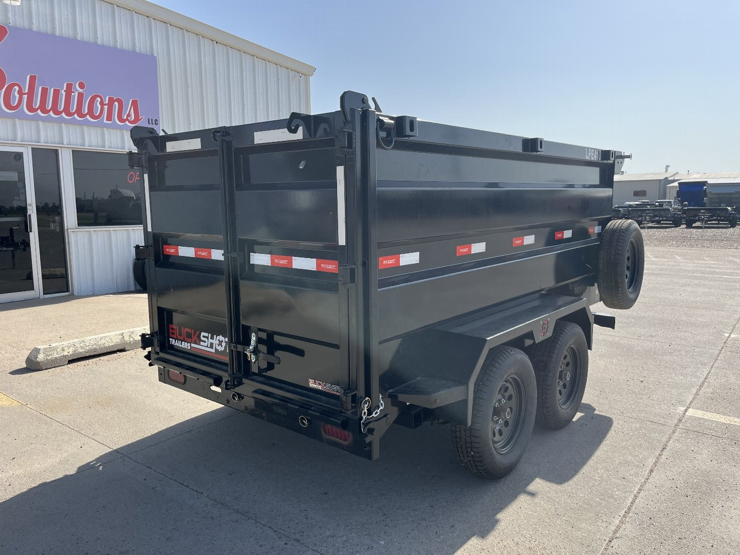 New 2025 Buckshot MFG LPE410 Dump Trailer