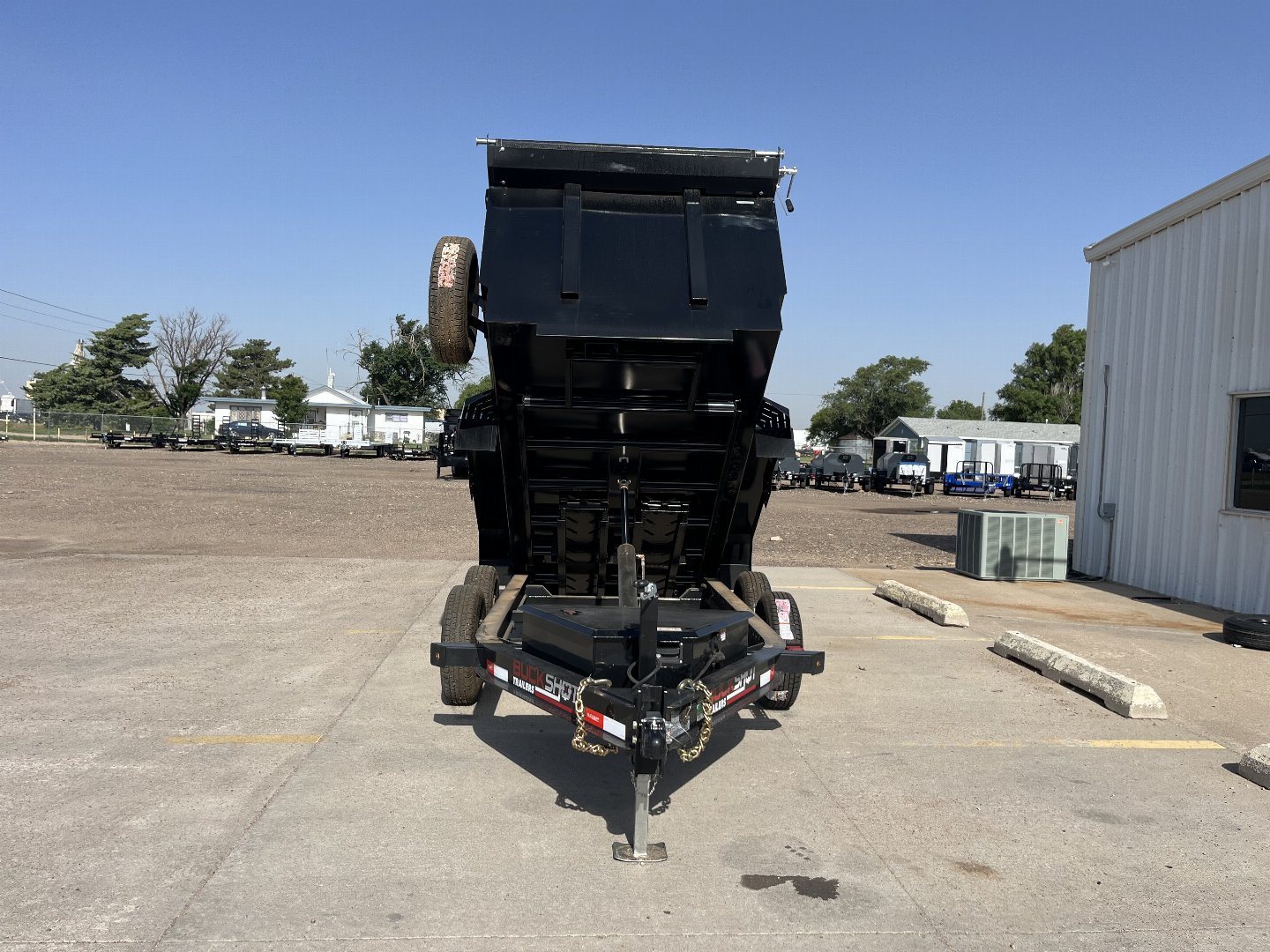 New 2025 Buckshot MFG LPE410 Dump Trailer
