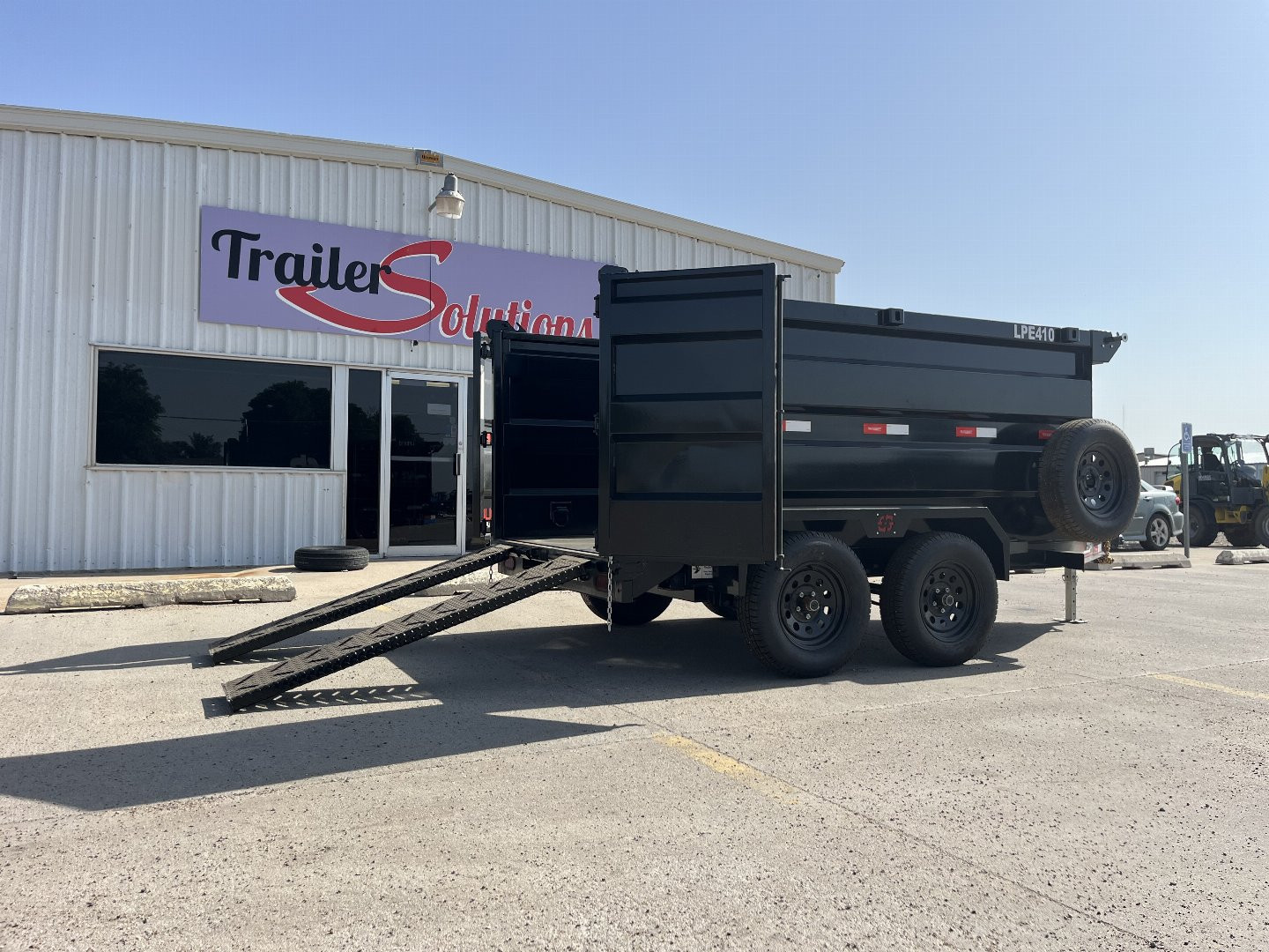 New 2025 Buckshot MFG LPE410 Dump Trailer
